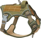 Tactical No-Pull Dog Harness – Reflective Training Vest with Handle