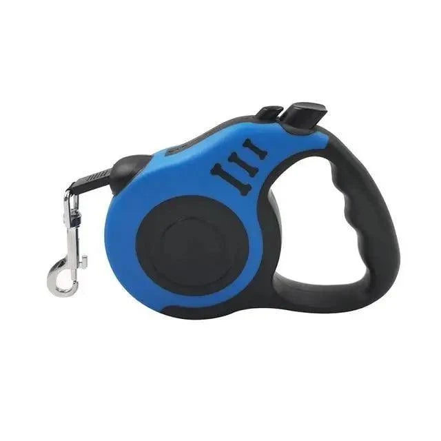 Durable Leash Automatic Retractable Nylon Dog Cat Lead Extension Puppy Automatic Telescopic Pet Leash Pet Tractor Small And Medium Dog Cat Traction Rope 360° Tangle Free Easy One Button Brake And Lock Running Lead For Dogs