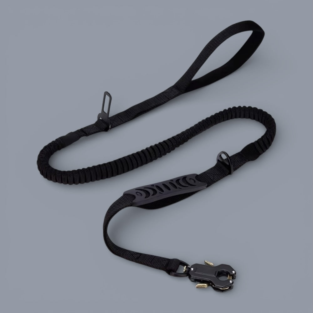 Heavy Duty Quick-Release Bungee Leash (Absorbs Pulls)